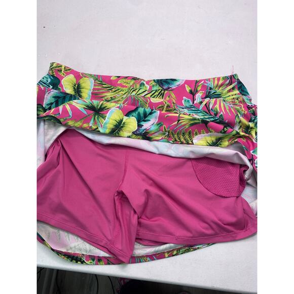Tommy Bahama Golf/Tennis Tropical Floral Multicolor Skort Mini Skirt Size XL - Picture 6 of 6